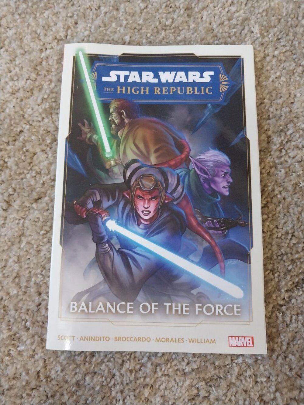 Star Wars High Republic Balance for the Force Trade paper back